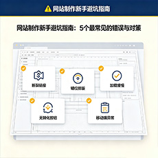 镇康建站-网站制作新手避坑指南：5个最常见的错误与对策