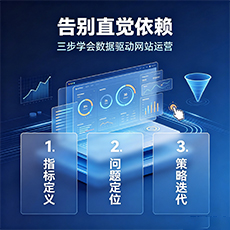 临沧建站-告别直觉依赖：三步学会数据驱动网站运营