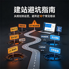 镇康建站-建站避坑指南：从规划到运营，避开这10个常见错误
